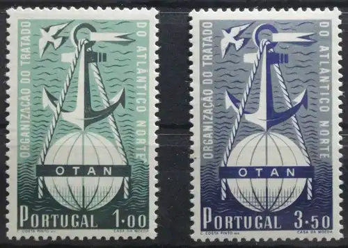 Portugal 778-779 postfrisch OTAN #UG823