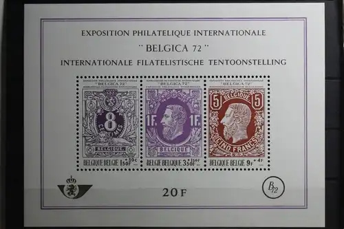 Belgien Block 42 mit 1608-1610 postfrisch #UG511