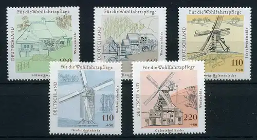 Bund 1948-1952 postfrisch Windmühlen #IM457