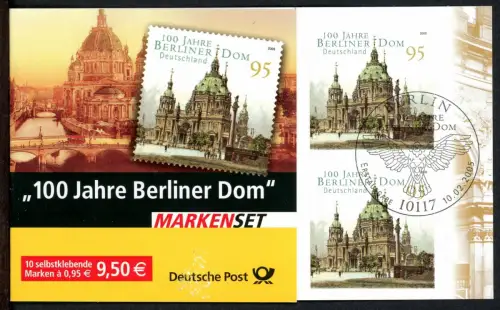 Bund Markenheftchen MH 57 gestempelt Berlin #IM484