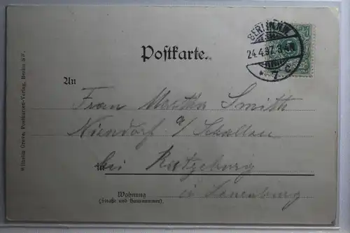 AK Berlin Denkmaldes Grossen Kurfürsten 1897 #PI188