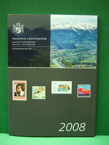 Liechtenstein Jahresmappe 2008 postfrisch #IA260