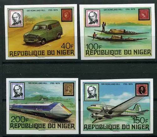 Niger 662-65 postfrisch Transportmittel #IM445