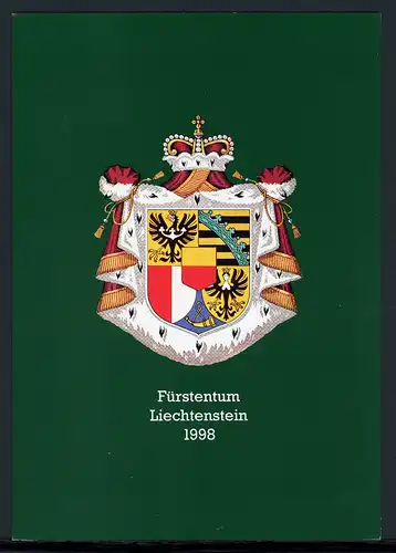 Liechtenstein Jahresmappe 1998 postfrisch #IA262