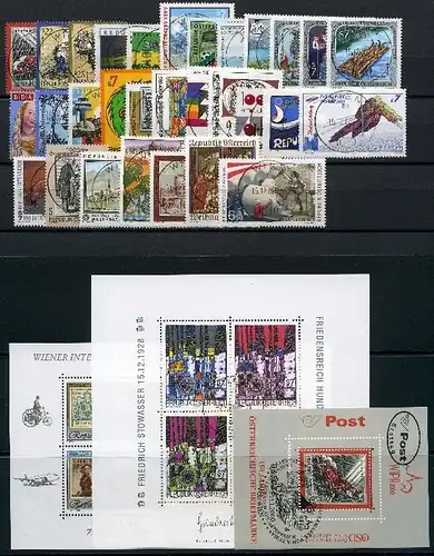 Österreich Jahrgang 2000 gestempelt #IM405