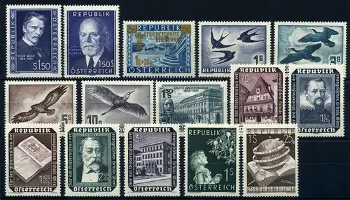 Österreich Jahrgang 1953 postfrisch #IM401