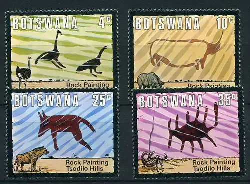 Botswana 136-139 postfrisch Wildtiere #IM443