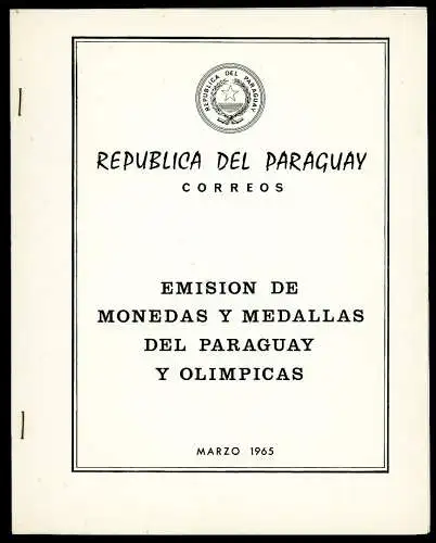 Paraguay Block 68 II gestempelt Olympiade, Numismatik #IM487