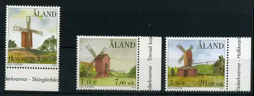 Aland 192-194 postfrisch Windmühlen #IM461
