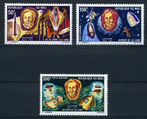 Mali 224-226 postfrisch Raumfahrt #IS831