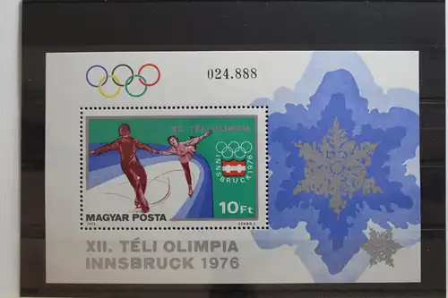 Ungarn Block 116 mit 3096 postfrisch #UM700