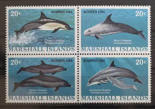 Marshall-Inseln 19-22 postfrisch als Viererblock #UM509