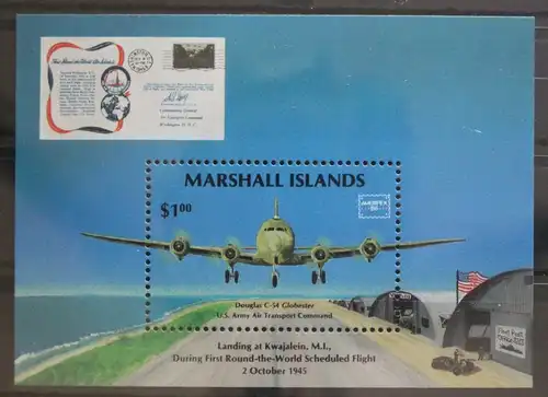 Marshall-Inseln Block 1 mit 81 postfrisch #UK438