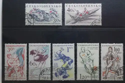 Tschechoslowakei 1244-1250 gestempelt #UL566