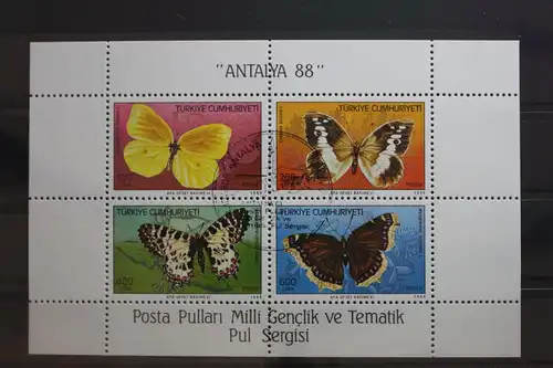 Türkei Block 26 mit 2833-2836 gestempelt #UM562