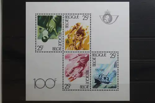 Belgien Block 52 mit 2095-2098 postfrisch #UL870