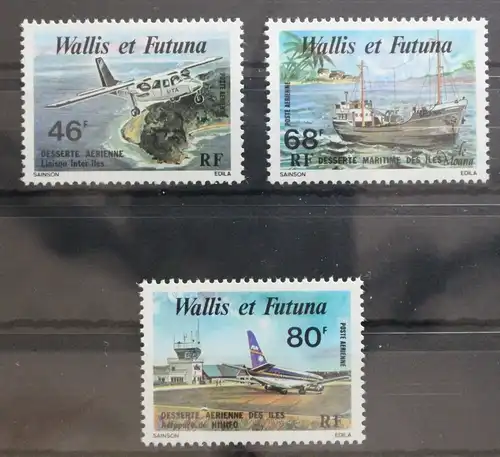 Wallis und Futuna 328-330 postfrisch #UK486