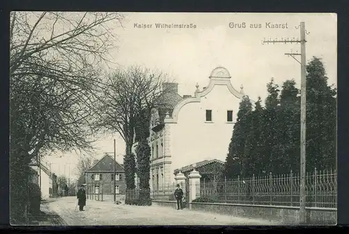 AK Kaarst Rhein-Kreis Neuss Kaiser-Wilhelmstrasse (Mittelstrasse) um 1920 #IN211