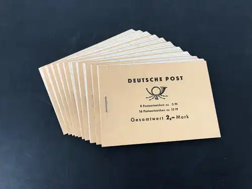 DDR Posten mit 10x MH 4 c 2.1 postfrisch #IN846