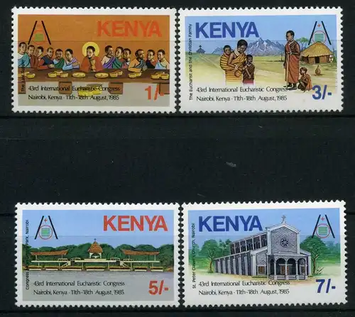 Kenia 343-346 postfrisch #IT544