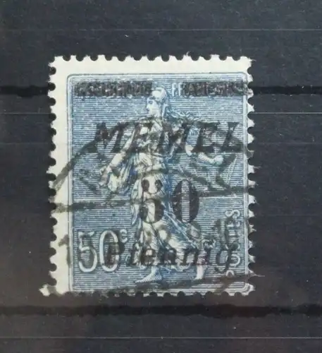 Memel 61 gestempelt #UO002