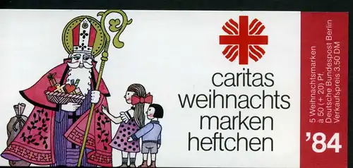 Berlin Caritas Markenheftchen 1984 729 postfrisch #IS710