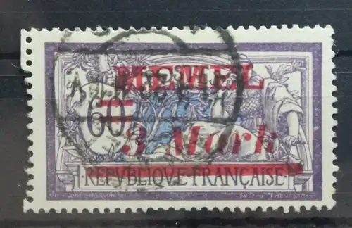 Memel 68 gestempelt #UO137