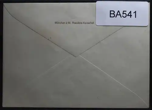 Deutsches Reich 671 auf Brief als Einzelfrankatur Sonderstempel #BA541