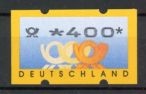 Bund ATM 3.2 4 DM postfrisch Zählnummer 2000 #IN200