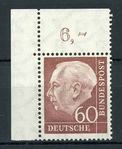 Bund 190 Eckrand or postfrisch #IS891