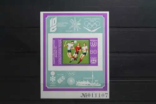 Bulgarien Block 43 mit 2266 postfrisch #UL925