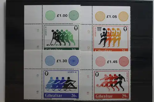 Gibraltar 477-480 postfrisch #UN036