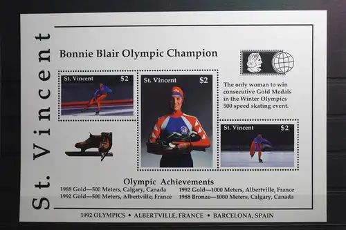 St. Vincent Block 210 mit 2001-2003 postfrisch #UN599