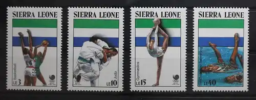 Sierra Leone 1092-1095 postfrisch #UO747