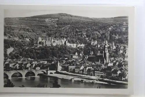 AK Heidelberg vom Philosophenweg gesehen 1927 #PI357