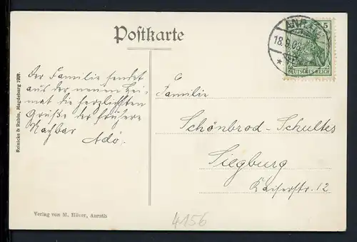 AK Anrath Kreis Viersen Viersenerstrasse kath. Kirche 1908 #IU501