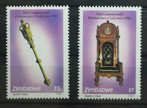 Simbabwe 448-449 postfrisch #UO516