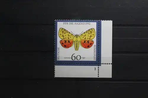 BRD 1602 postfrisch Eckrand mit Formnummer 1 Bundesrepublik #UN538