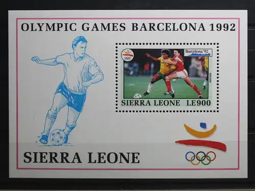 Sierra Leone Block 198 mit 1849 postfrisch #UN574