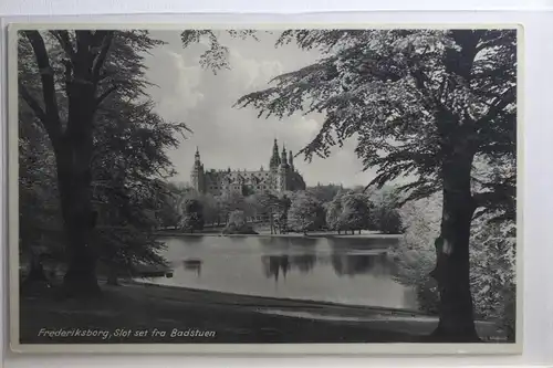 AK Hillerød Schloss Frederiksborg, Slot set fra Badstuen #PI323