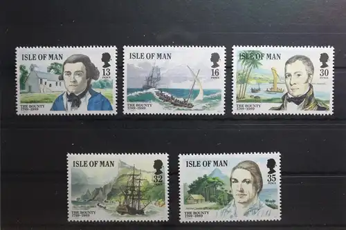 Großbritannien Isle of Man 397-401 postfrisch #UN780