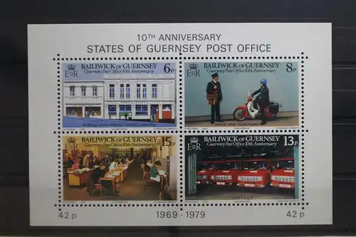 Großbritannien Guernsey Block 2 mit 195-198 postfrisch #UP655