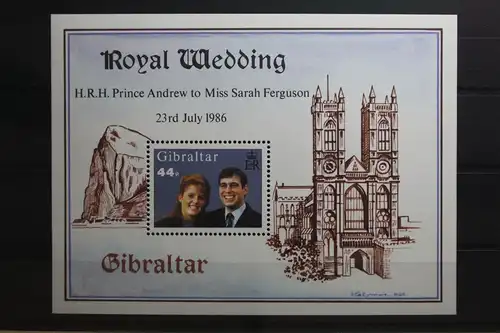 Gibraltar Block 10 mit 512 postfrisch #UN919