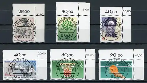 Berlin Lot KBWZ aus 1985 gestempelt Frankfurt, Originalgummi #IS956