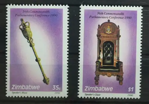 Simbabwe 448-449 postfrisch #UO517