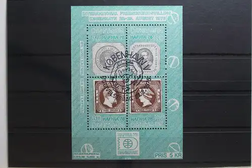 Dänemark Block 1 mit 580-583 gestempelt #UO587