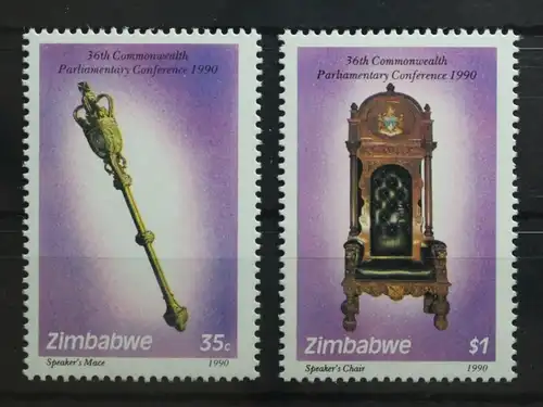 Simbabwe 448-449 postfrisch #UO514