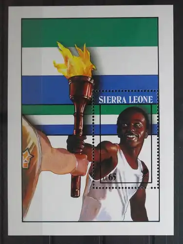 Sierra Leone Block 77 mit1096 postfrisch #UO748