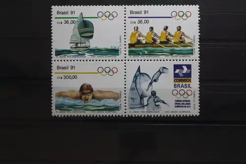 Brasilien 2404-2406 postfrisch als Viererblock #UP076