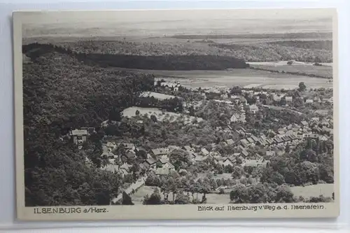 AK Ilsenburg (Harz) Blick auf Ilsenburg 1933 #PI414